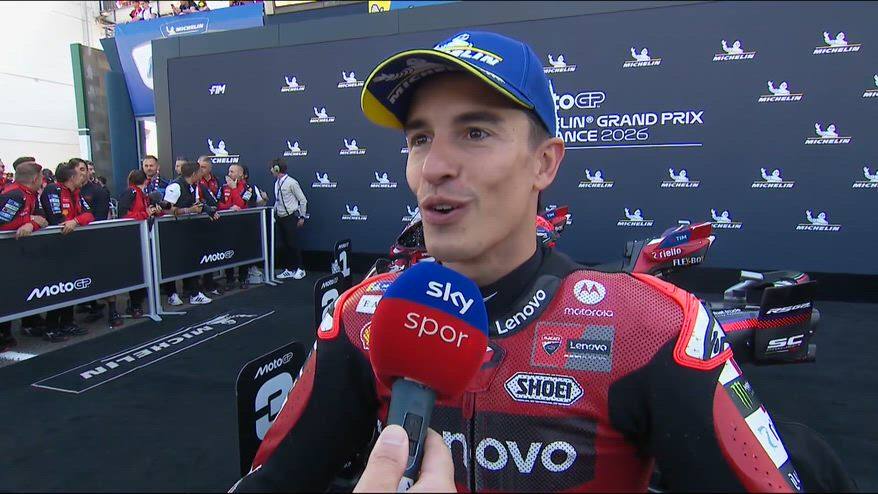 Marquez 2°: "Fatico nella costanza, ma oggi sono stato bene"