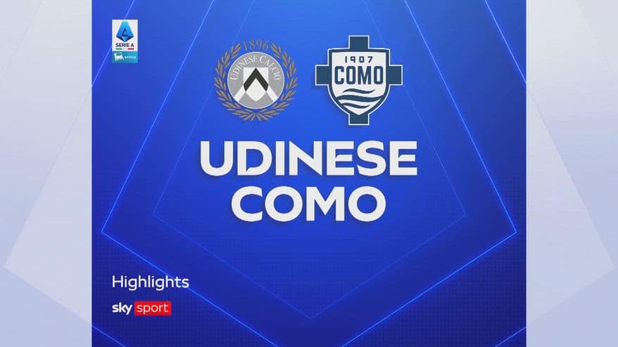 Udinese-Como 1-1: gol e highlights