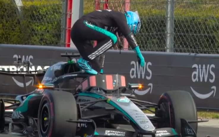 F1, per Russell problemi nel Q3 del GP Ungheria e cambio power unit: nessuna penalità