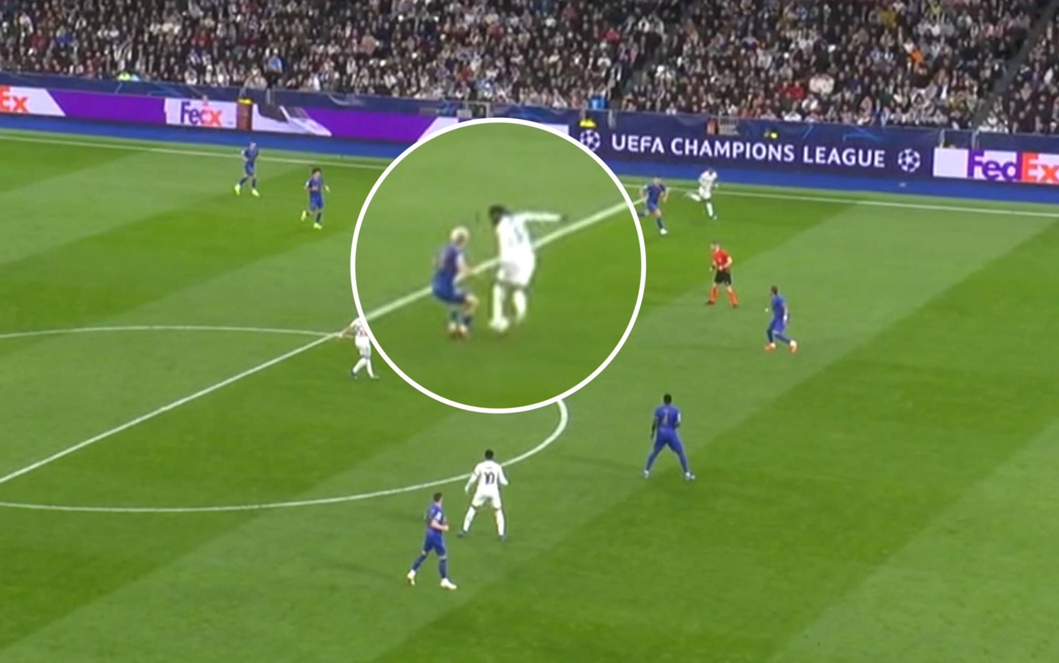 Genialata Camavinga: col tacco inventa l'azione-gol del Real. VIDEO