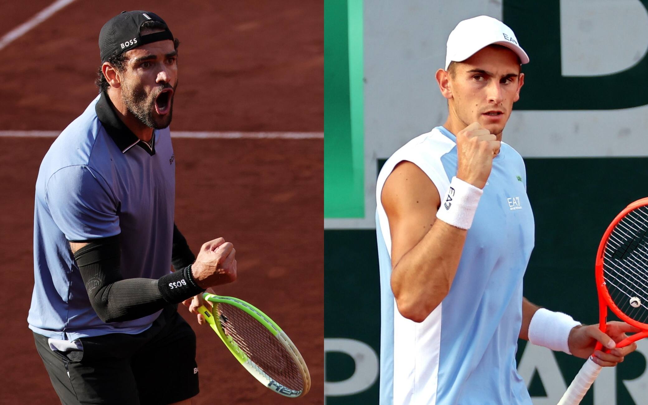Berrettini-Arnaldi al Roland Garros, a che ora si gioca la partita
