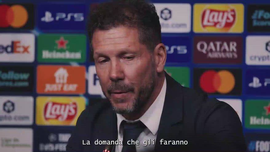Simeone, discorso da brividi a Griezmann: "Sei un esempio"