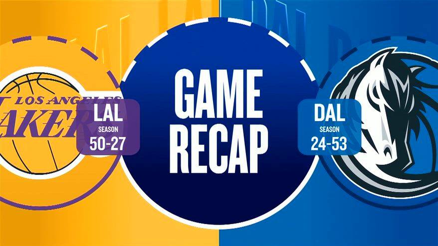 NBA Highlights: Dallas-LA Lakers 134-128