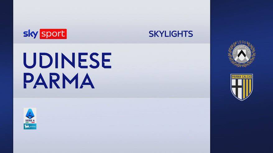 Udinese-Parma 0-1: gol e highlights
