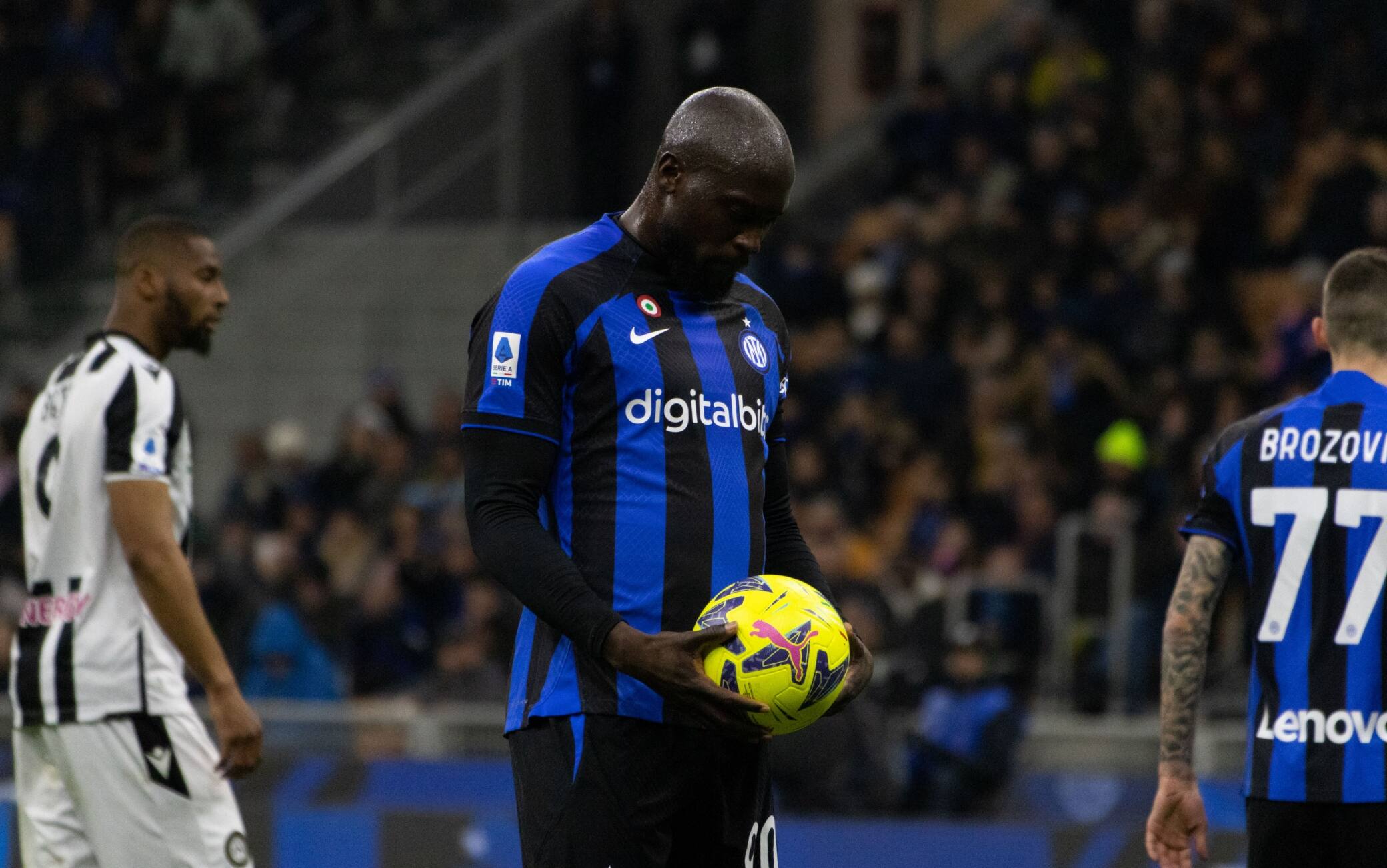 Lukaku prima del rigore