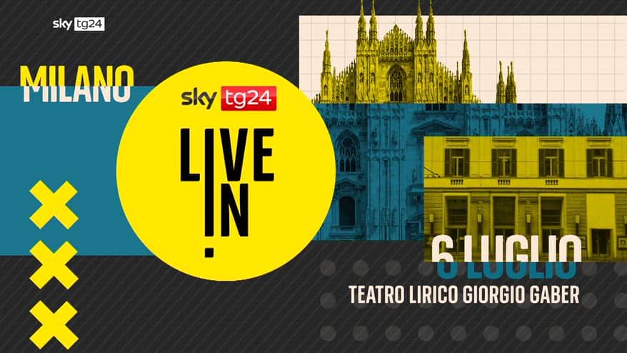 Sky TG24 Live In a Milano il 6 luglio