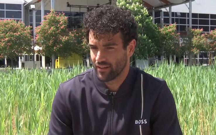 Berrettini all'Atp Madrid: "Bello parlare con i giovani, mi rivedo in loro"