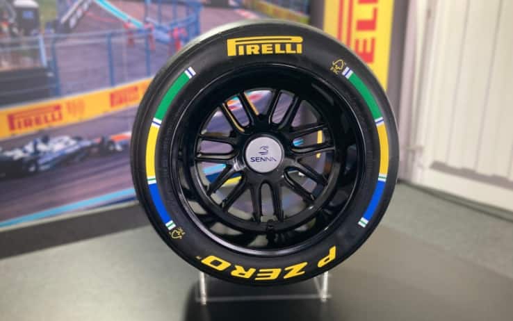 F1, GP Brasile, ruotino Pirelli