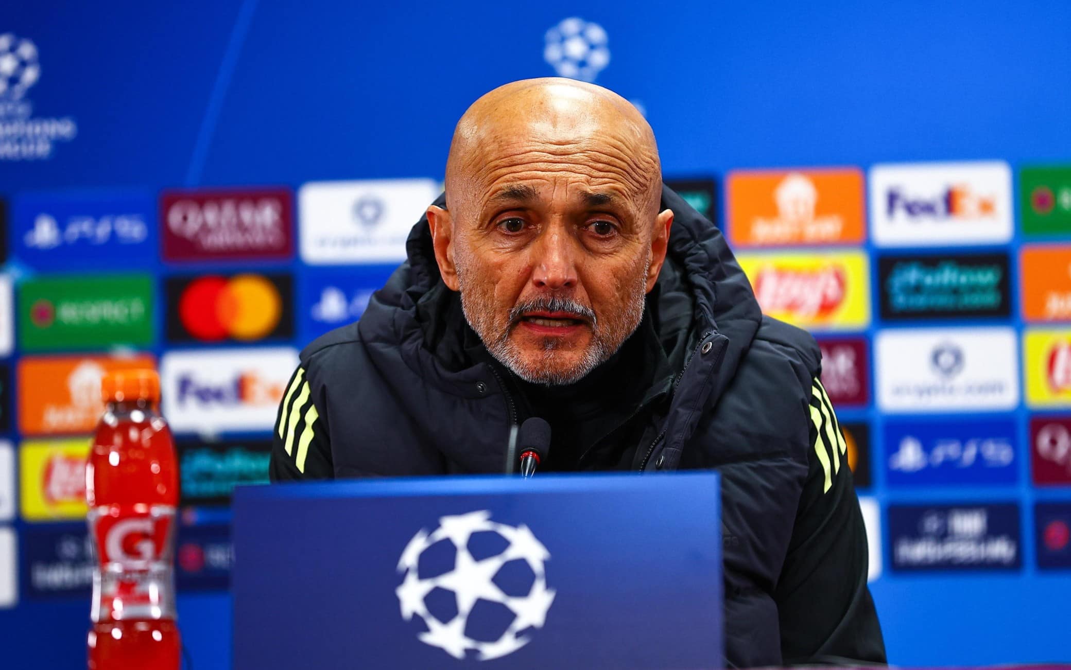 Juventus-Benfica, Spalletti in conferenza LIVE alle 16