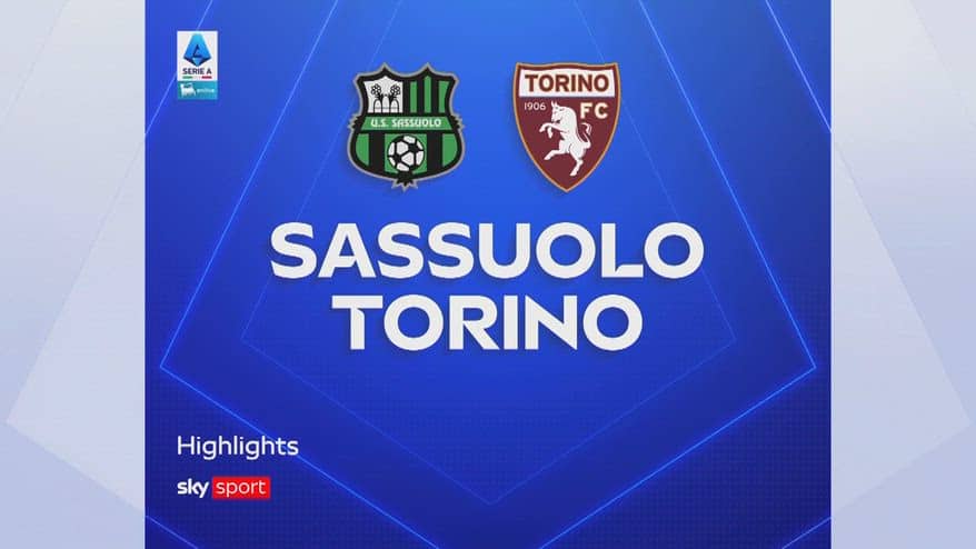 Sassuolo-Torino 2-1: gol e highlights