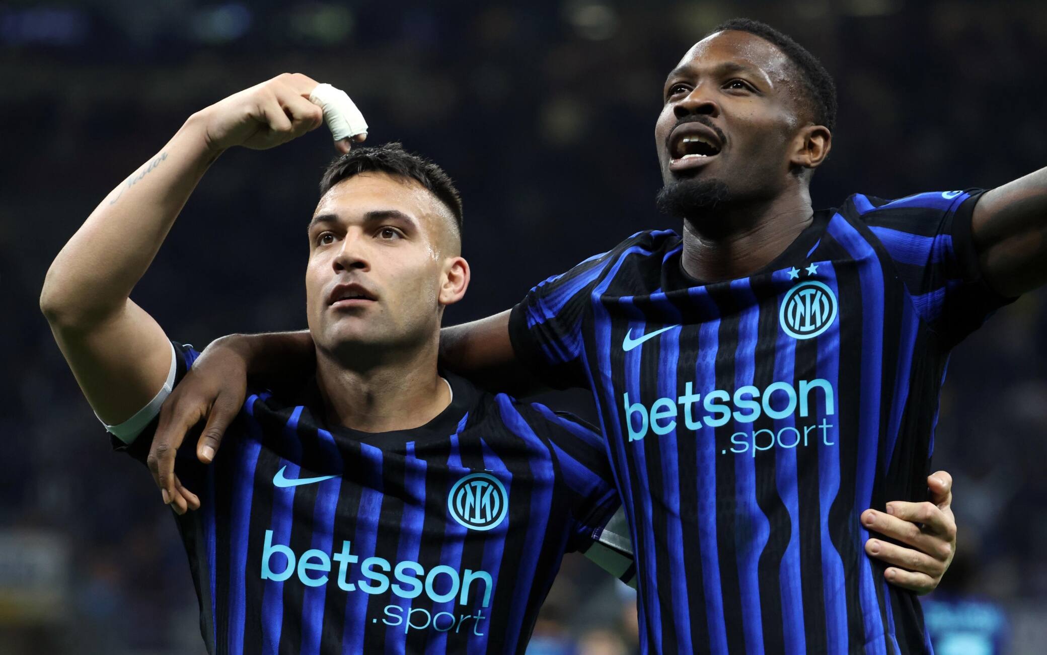 Inter-Roma, Thuram: "Ho un legame speciale con Lautaro, è come essere a casa"