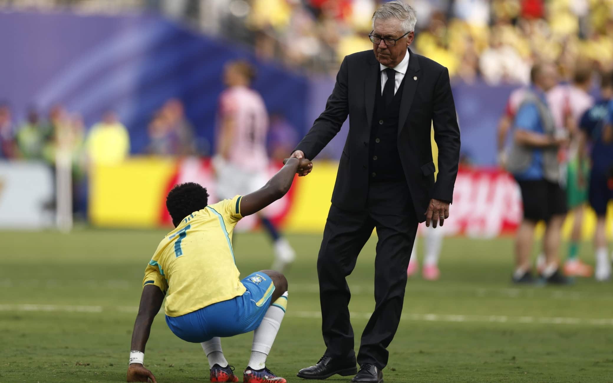 Brasile-Norvegia 1-2, Ancelotti: "Questa eliminazione è l'inizio di un nuovo ciclo"