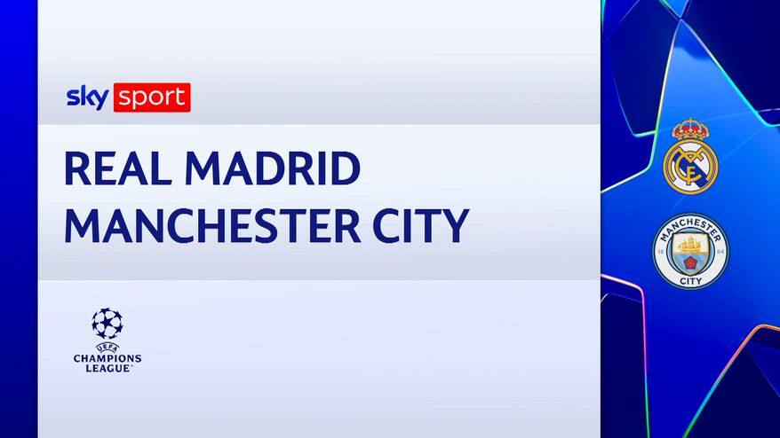 Real Madrid-Manchester City 3-0: il video dei gol