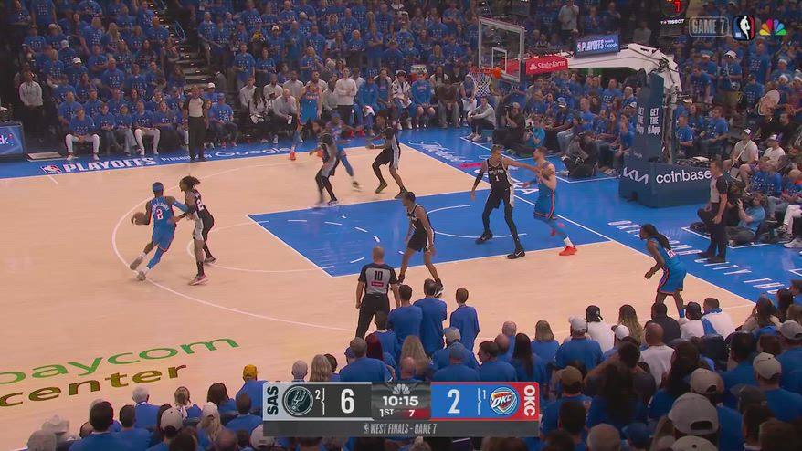 NBA, 35 punti di Shai Gilgeous-Alexander contro San Antonio