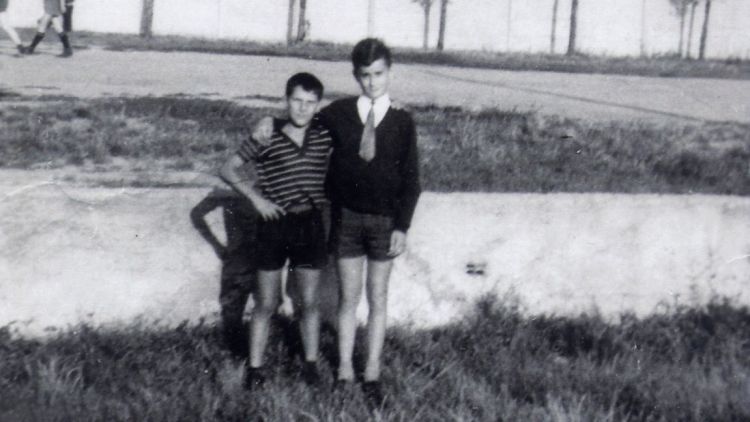 Gaetano (a sinistra) con Gianni Vavassori (a destra)